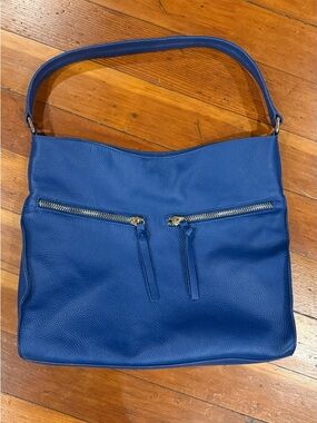Tote Le Monde Geneva Tote in Royal Blue